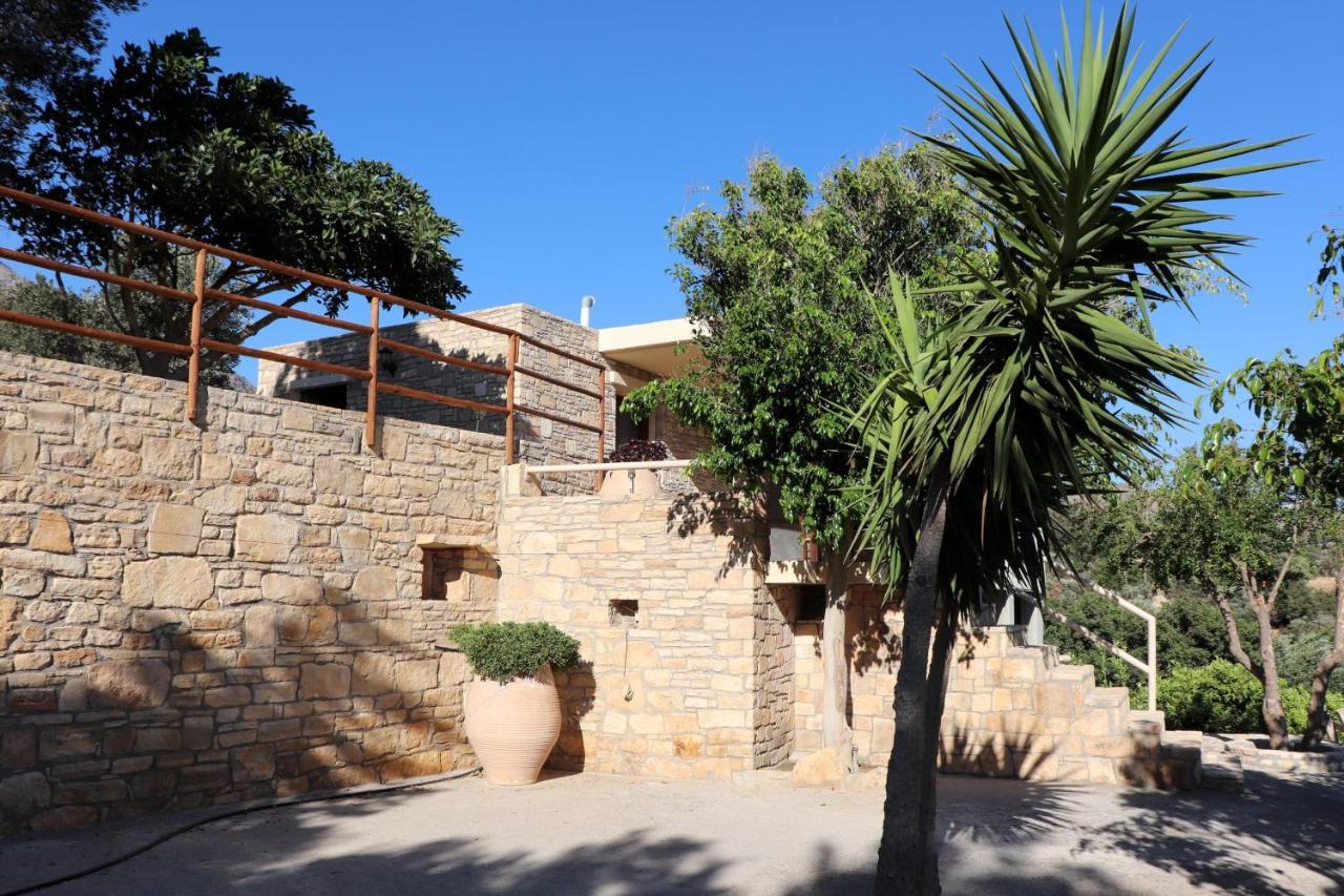 Amathianis Villa Triopetra Bagian luar foto