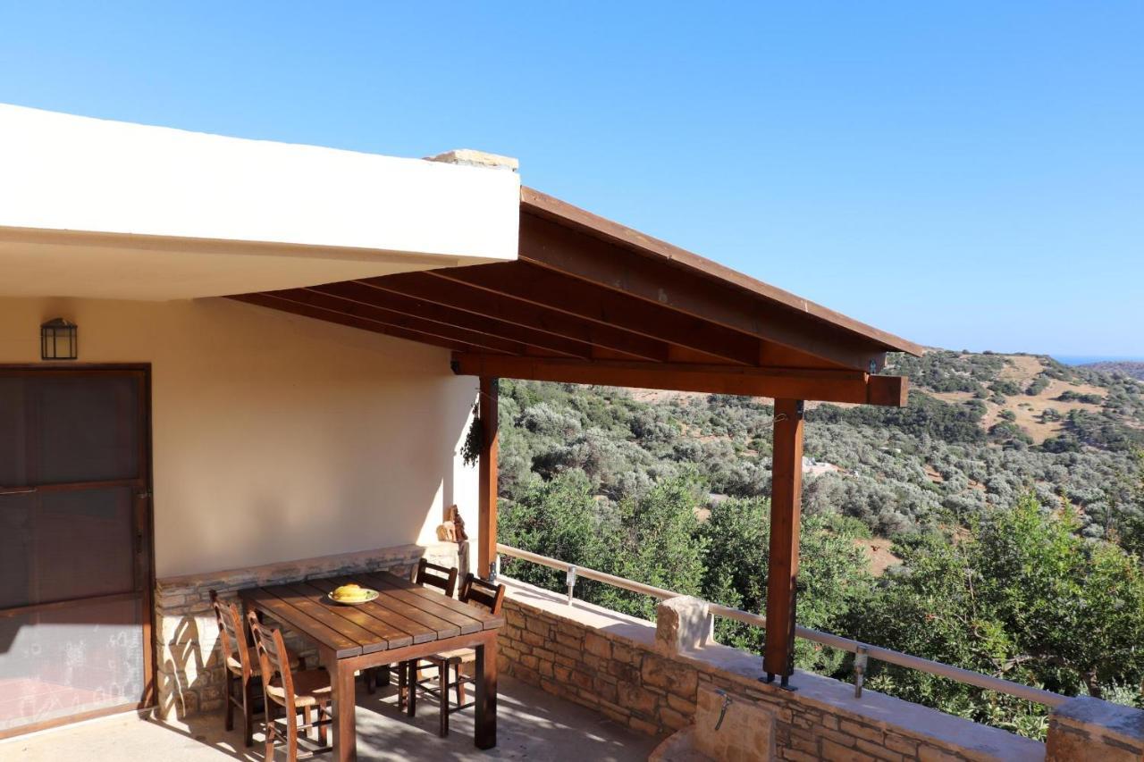 Amathianis Villa Triopetra Bagian luar foto
