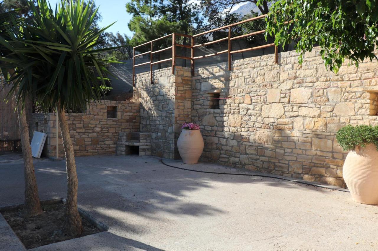 Amathianis Villa Triopetra Bagian luar foto