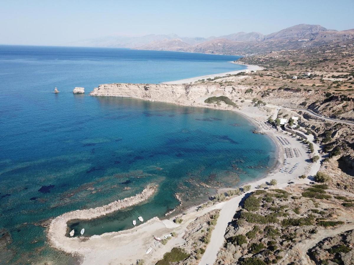 Amathianis Villa Triopetra Bagian luar foto
